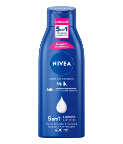Loção Hidratante Nivea Milk - 400ml