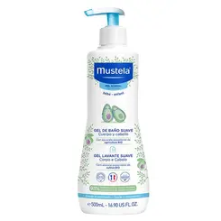 Gel de Banho Mustela Bebê Suave Corpo e Cabelo - 500ml