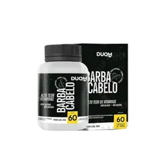Polivitamínico Barba e Cabelo Alto Teor de Vitaminas  - 60 Cápsulas