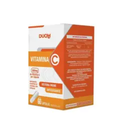 Vitamina C 500mg Imunidade + Antioxidante Duom - 60 Cápsulas