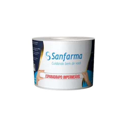 Esparadrapo Impermeável Branco 25mm x 0,9m Sanfarma - 1 Unidade