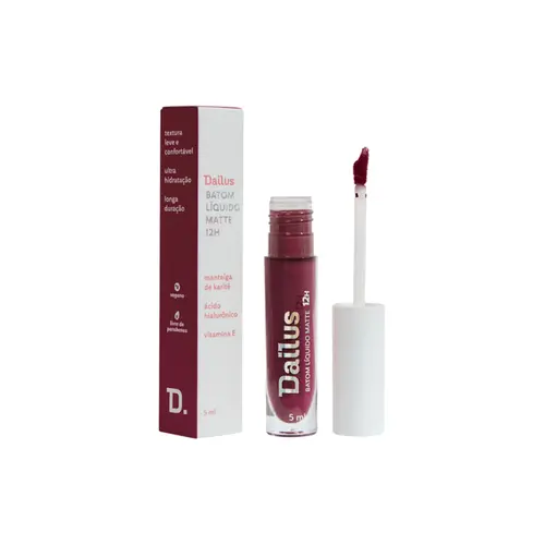 Batom Líquido Marsala Matte Dailus - 5ml