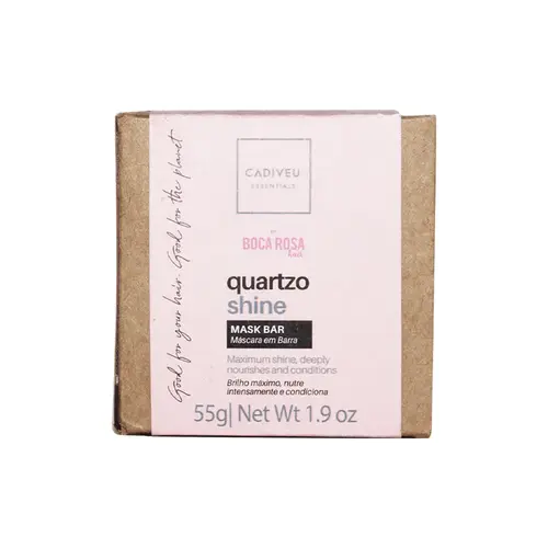 Máscara em Barra Quartzo Shine by Boca Rosa Cadiveu - 55g