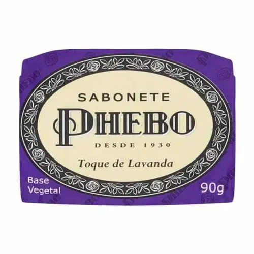 Sabonete em Barra  Toque de Lavanda Phebo - 90g