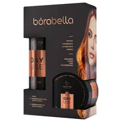 Kit Day Use Borabella Pós Química Home Care Shampoo 300ml + Máscara 300g