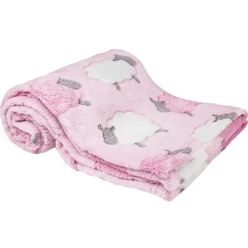 Mantinha Ovelhinha Rosa Buba - 1 unidade
