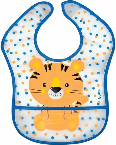 Babador com Bolso Tigrinho Buba - 1 unidade