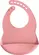 Babador Em Silicone Pega Migalhas Rosa Buba - 1 unidade