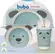 Kit Refeição em Bambu Cachorrinho Buba - 5 peças