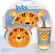 Kit Refeição em Bambu Tigre Buba - 5 Peças