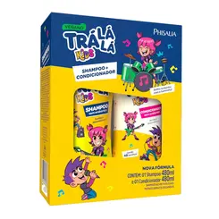 Kit shampoo + condicionador  sem embaraço Trá Lá Lá Kids - 480ml