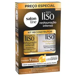 Kit Shampoo + Condicionador Restauração Intensa Salon Line - 300ml