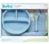 Kit Refeição Ventosa Em Silicone Azul Buba - 3 peças