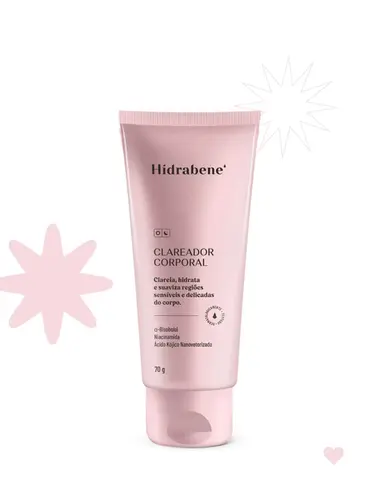 Creme Clareador Corporal Hidrabene - 70g