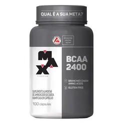BCAA 2400mg Max Titanium - 100 Cápsulas