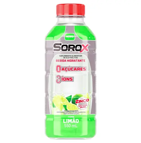 Isotônico Limão Sorox  - 550ml