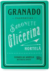 Sabonete em Barra Glicerina Hortelã  Granado - 90g