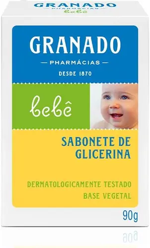 Sabonete em Barra Tradicional de Glicerina Bebê Granado - 90g