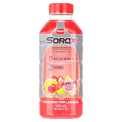 Isotônico  Morango com Laranja Sorox - 550ml