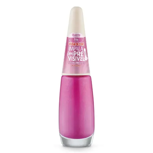 Esmalte Impala Muda de Cor (IM)Previsível Duo Color Tímida / Biscoiteira - 7,5 ml