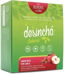 Chá Maçã com Canela Desinchá  - 30 Sachês