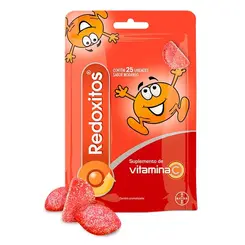 Suplemento De Vitamina C Sabor Morango Redoxitos - 25 gomas