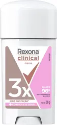 Desodorante  Stick Creme  Clinical Classic Feminino 96h Rexona - 58g