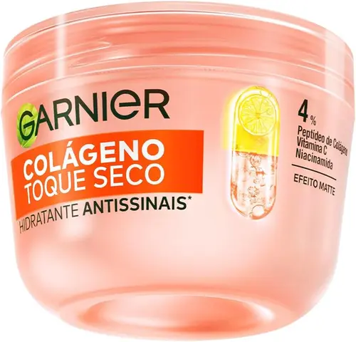 Hidratante Facial Antissinais  Colágeno Toque Seco Garnier - 85g
