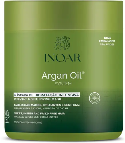 Máscara  Argan Oil System Inoar - 500g