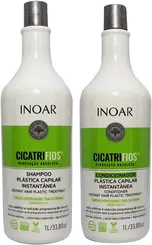 Kit Cicatrifios Shampoo + Condicionado Inoar - 1L
