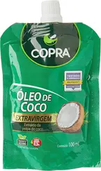 Óleo de Coco  Vegano Extra Virgem Copra - 100ml