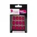 Unhas Color Curta Rosa Pink Nail Encanto - 28 Unidades