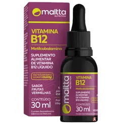 Vitamina B12 Gotas Frutas Vermelhas Duom - 30ml