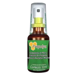 Spray de Mel e Própolis com Hortelã e Malva Propolyz - 30ml