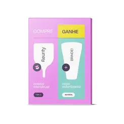 Coletor Menstrual Tipo 1 Incolor Fleurity - 1 unidade