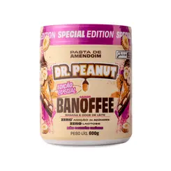 Pasta de amendoim sabor Banoffee Dr. Peanut - 600g