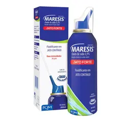 Descongestionante Nasal Cloreto de Sódio 0,9% Maresis Spray Jato Forte - 150ml
