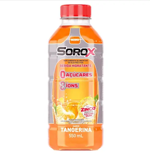 Isotônico Tangerina Sorox - 550ml