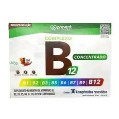 Complexo B12 Concentrado Prevent Farma - 30 Comprimidos