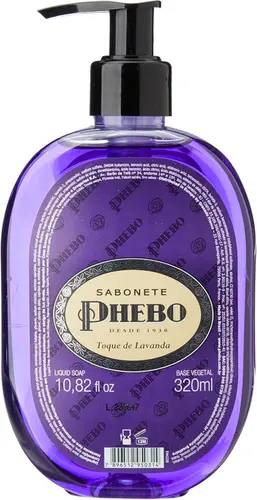 Sabonete Líquido  Toque de Lavanda Phebo - 320ml