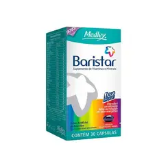 Polivitamínico Baristar Baunilha Medley - 30 cápsulas