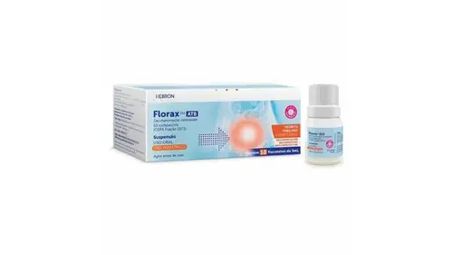 Probiótico Florax SM ATB Pediátrico Suspensão Oral 10 flaconetes Hebron - 5ml