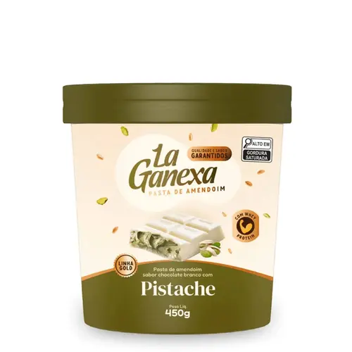 Pasta de Amendoim Pistache  La ganexa - 450g