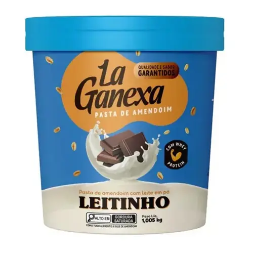 Pasta De Amendoim Leitinho  La Ganexa - 450g