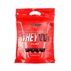 Whey 100% Pure Chocolate Refil Integralmedica -  900g