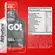 Energético Go! Energy Now Gel Atlhetica Nutrition Morango com Limão Sachê - 30g