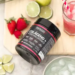 Colágeno + Ácido  Hialurônico Sabor Pink Lemonade Renova Be - 216g