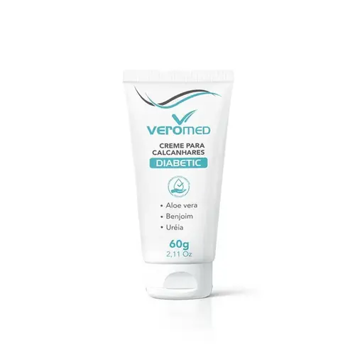 Creme Hidratante para Calcanhares Diabetic Veromed - 60g