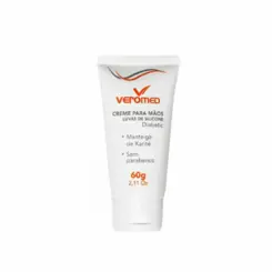 Creme Luvas de Silicone para Mãos Diabetic Veromed - 60ml