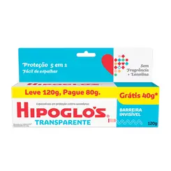 Creme para Assaduras Hipoglós Transparente - 120g